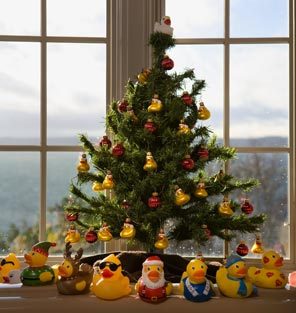 Rubber Duck Christmas Tree