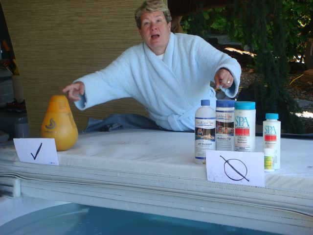 Why Use SilkBalance Natural Water Care in Your Hot Tub? A Picture is Worth a 1,000 Words