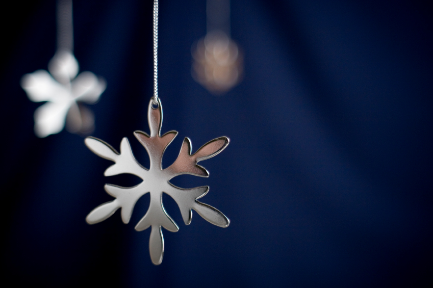 Snowflake ornament