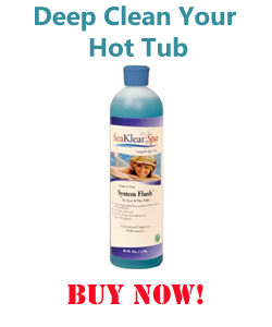 Sea Klear Hot Tub System Cleaner