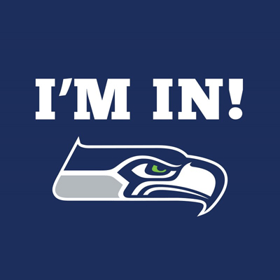 seahawks logo with I'm in