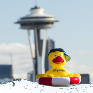 Olympic Rubber Ducky Space Needle