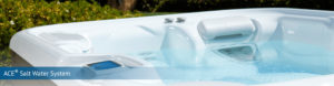 ace videos banner, picture of hot tub