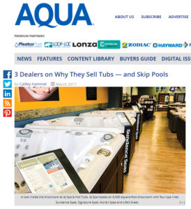 Why they sell hot tubs article