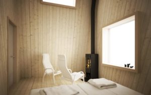 Arctic Bath Hotel Sauna