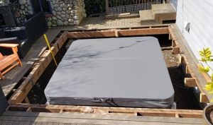 Critical things to remember when replacing a hot tub in a deck