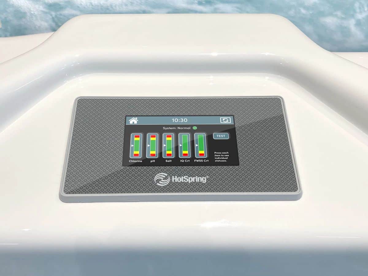 Freshwater IQ control panel photo